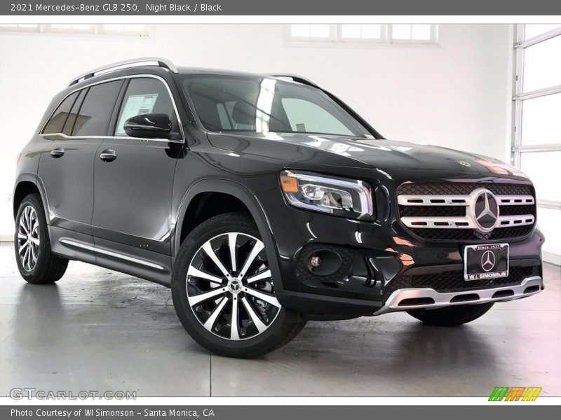 Night Black / Black 2021 Mercedes-Benz GLB 250