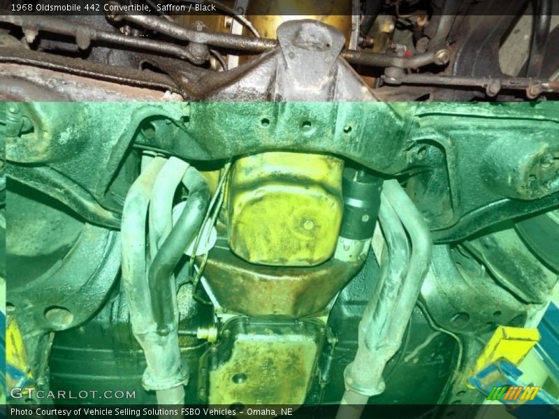 Saffron / Black 1968 Oldsmobile 442 Convertible