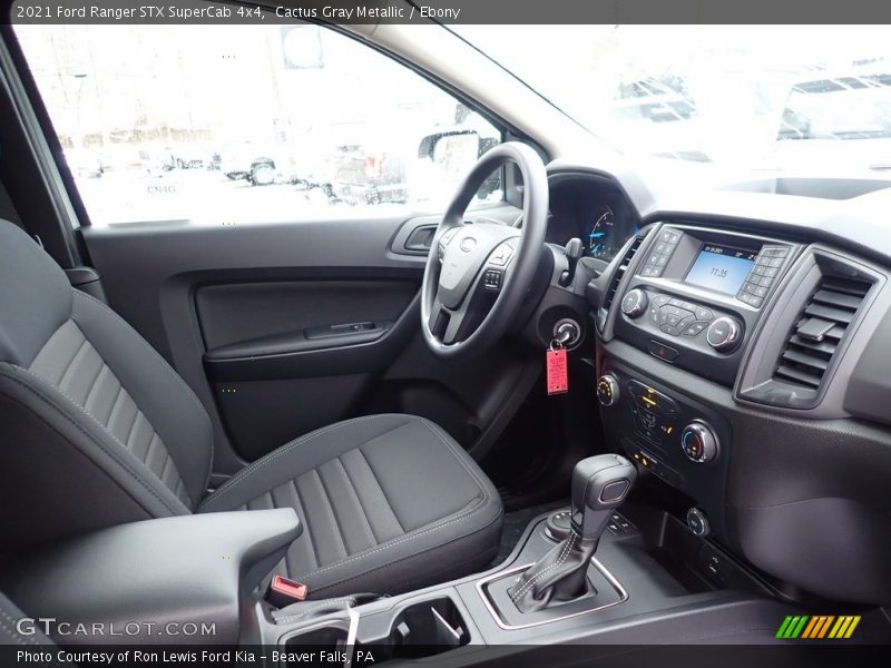 Cactus Gray Metallic / Ebony 2021 Ford Ranger STX SuperCab 4x4
