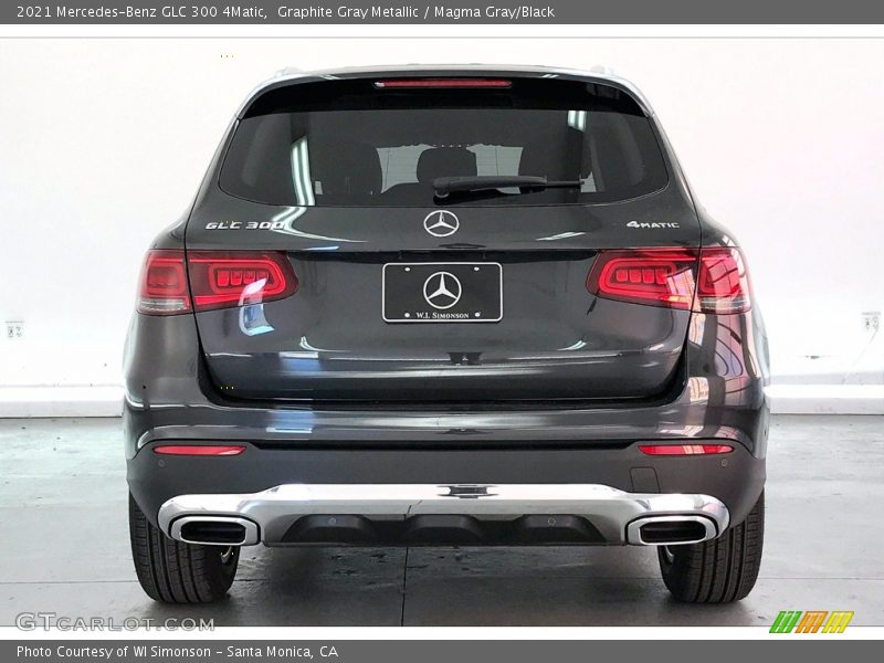 Graphite Gray Metallic / Magma Gray/Black 2021 Mercedes-Benz GLC 300 4Matic