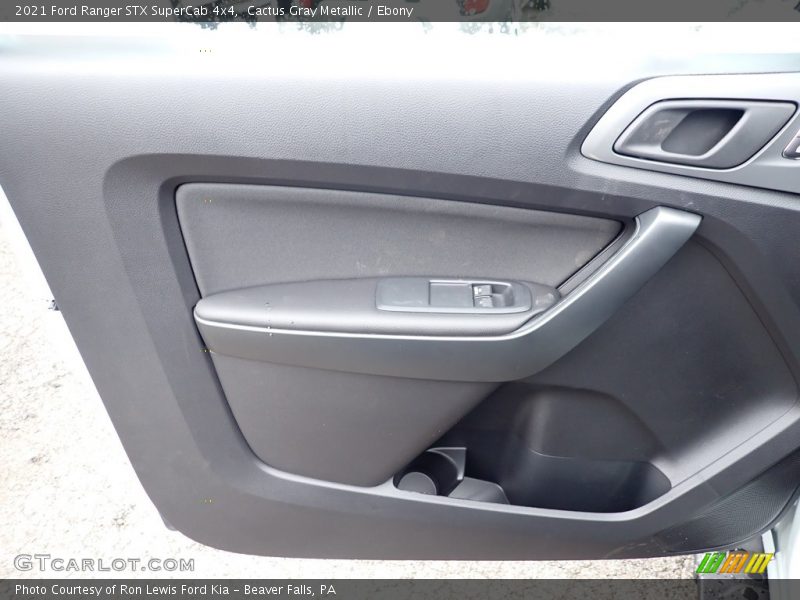 Cactus Gray Metallic / Ebony 2021 Ford Ranger STX SuperCab 4x4