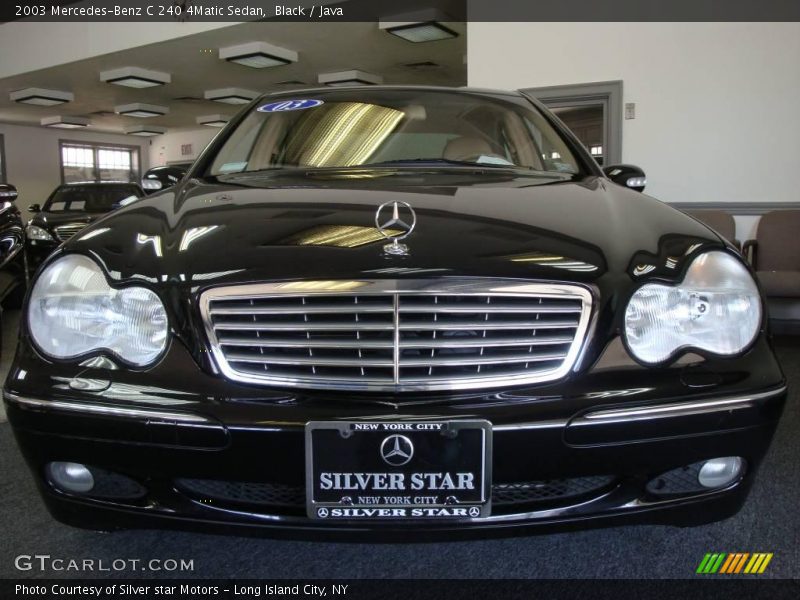 Black / Java 2003 Mercedes-Benz C 240 4Matic Sedan