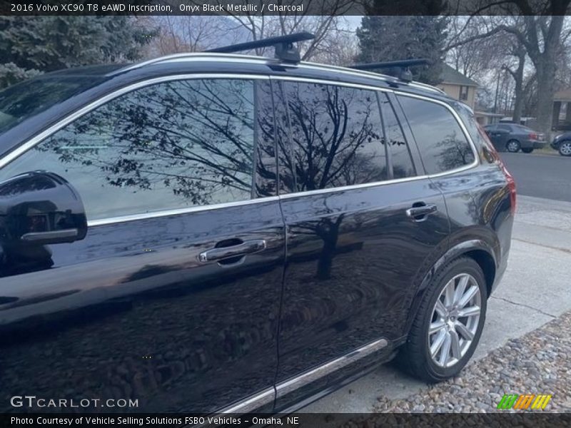 Onyx Black Metallic / Charcoal 2016 Volvo XC90 T8 eAWD Inscription