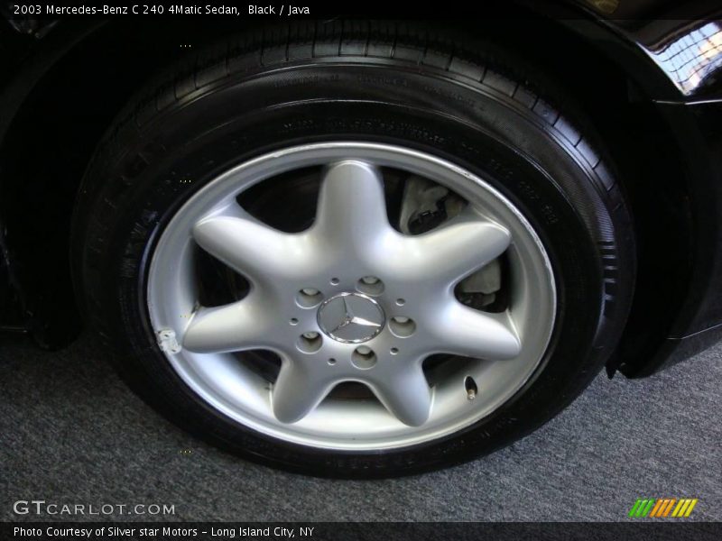 Black / Java 2003 Mercedes-Benz C 240 4Matic Sedan