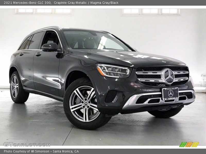 Graphite Gray Metallic / Magma Gray/Black 2021 Mercedes-Benz GLC 300