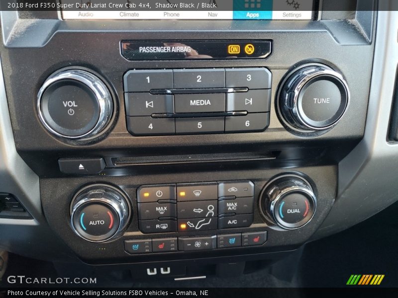 Shadow Black / Black 2018 Ford F350 Super Duty Lariat Crew Cab 4x4