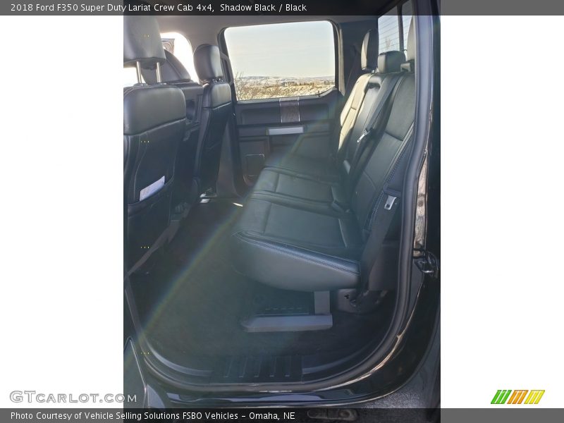 Shadow Black / Black 2018 Ford F350 Super Duty Lariat Crew Cab 4x4