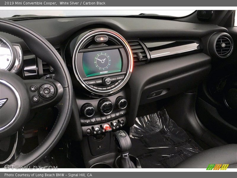 White Silver / Carbon Black 2019 Mini Convertible Cooper