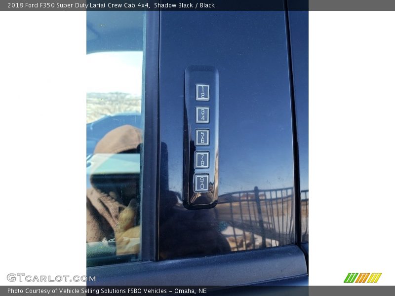 Shadow Black / Black 2018 Ford F350 Super Duty Lariat Crew Cab 4x4