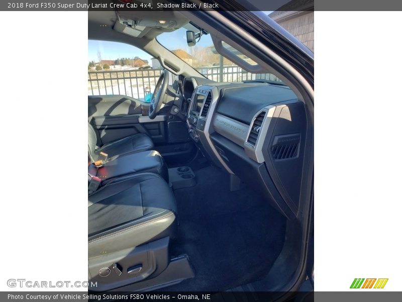 Shadow Black / Black 2018 Ford F350 Super Duty Lariat Crew Cab 4x4
