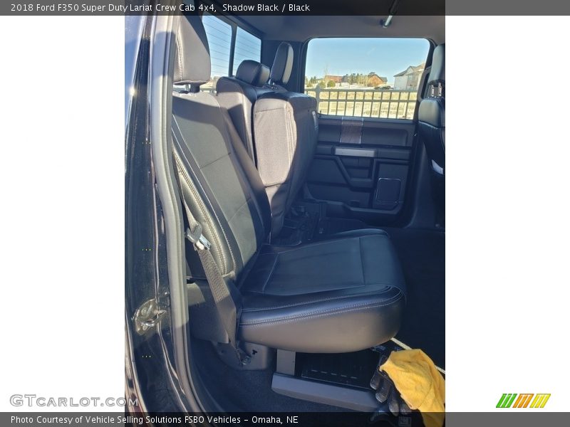 Shadow Black / Black 2018 Ford F350 Super Duty Lariat Crew Cab 4x4