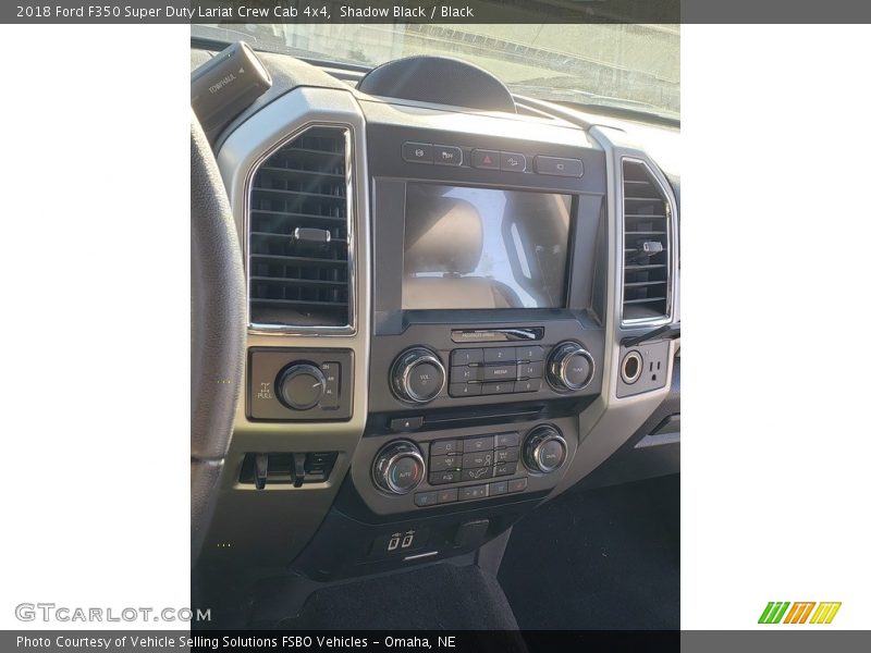 Shadow Black / Black 2018 Ford F350 Super Duty Lariat Crew Cab 4x4