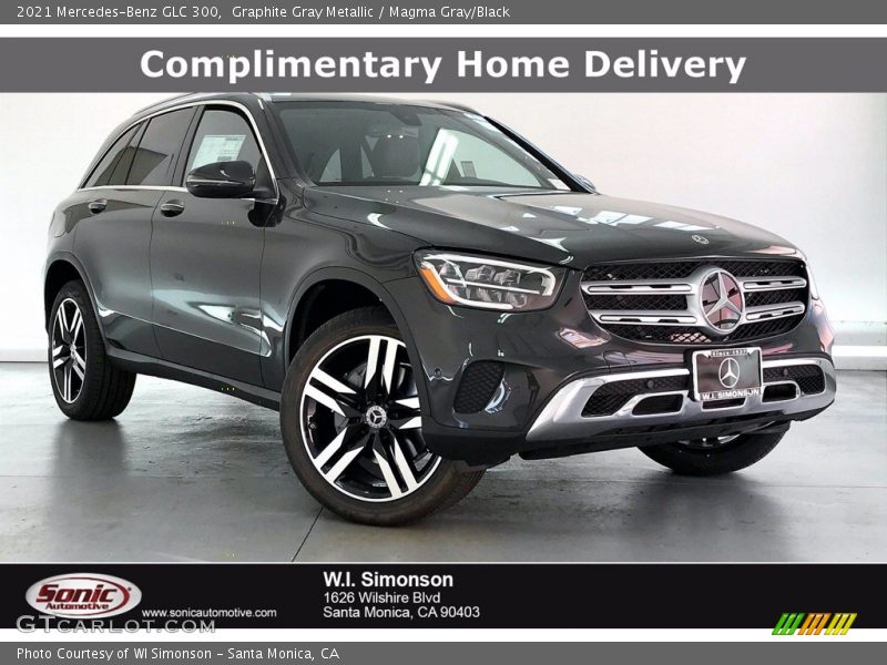 Graphite Gray Metallic / Magma Gray/Black 2021 Mercedes-Benz GLC 300
