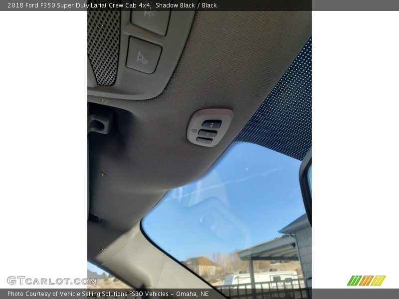 Shadow Black / Black 2018 Ford F350 Super Duty Lariat Crew Cab 4x4
