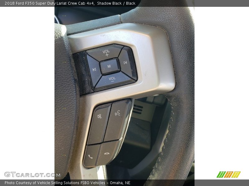 Shadow Black / Black 2018 Ford F350 Super Duty Lariat Crew Cab 4x4