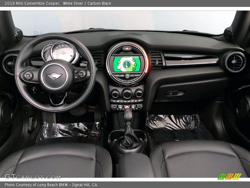 White Silver / Carbon Black 2019 Mini Convertible Cooper