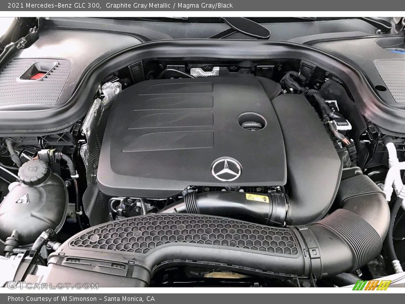 Graphite Gray Metallic / Magma Gray/Black 2021 Mercedes-Benz GLC 300