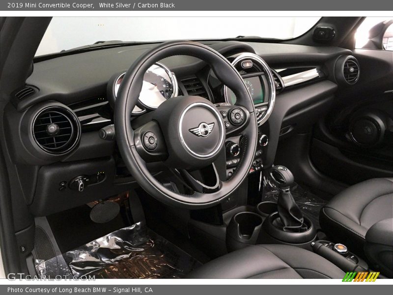 White Silver / Carbon Black 2019 Mini Convertible Cooper
