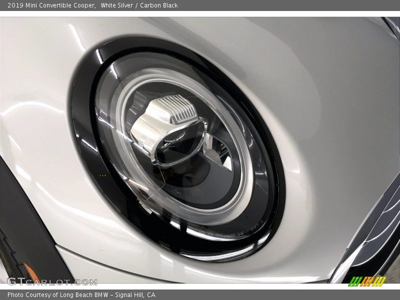 White Silver / Carbon Black 2019 Mini Convertible Cooper