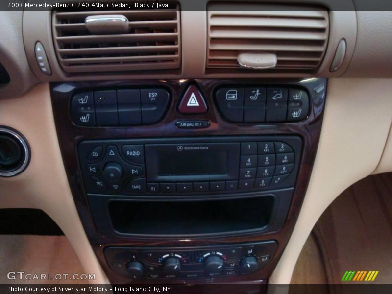Black / Java 2003 Mercedes-Benz C 240 4Matic Sedan