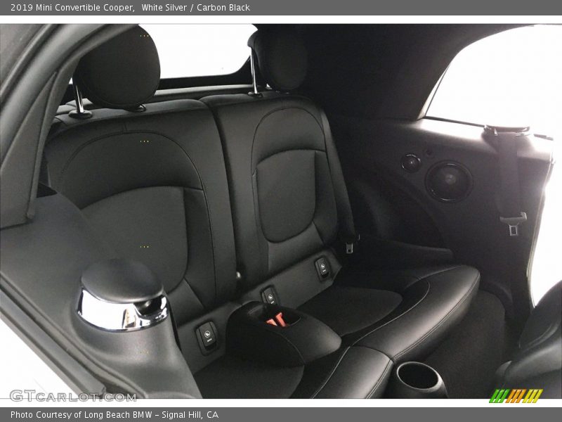 White Silver / Carbon Black 2019 Mini Convertible Cooper