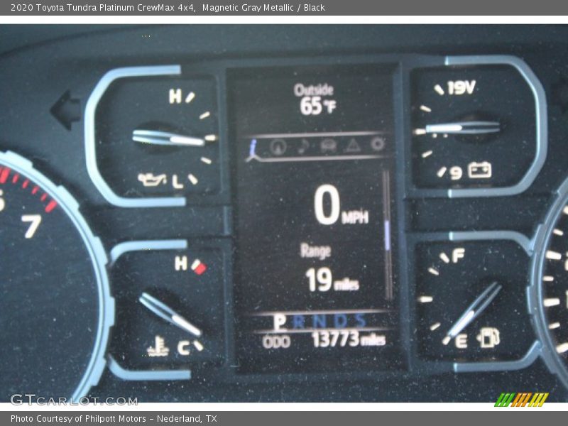 Magnetic Gray Metallic / Black 2020 Toyota Tundra Platinum CrewMax 4x4