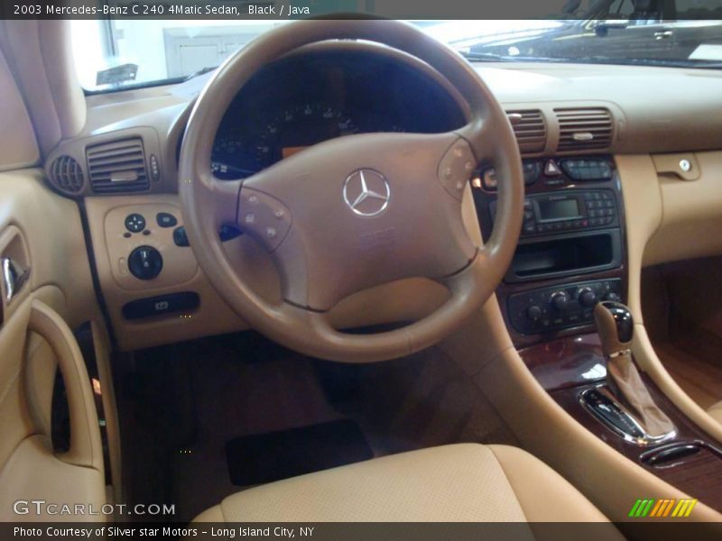Black / Java 2003 Mercedes-Benz C 240 4Matic Sedan