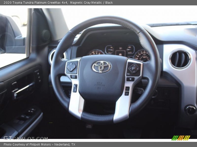 Magnetic Gray Metallic / Black 2020 Toyota Tundra Platinum CrewMax 4x4