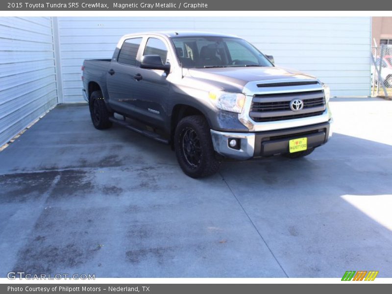 Magnetic Gray Metallic / Graphite 2015 Toyota Tundra SR5 CrewMax