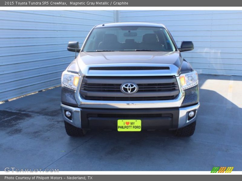 Magnetic Gray Metallic / Graphite 2015 Toyota Tundra SR5 CrewMax