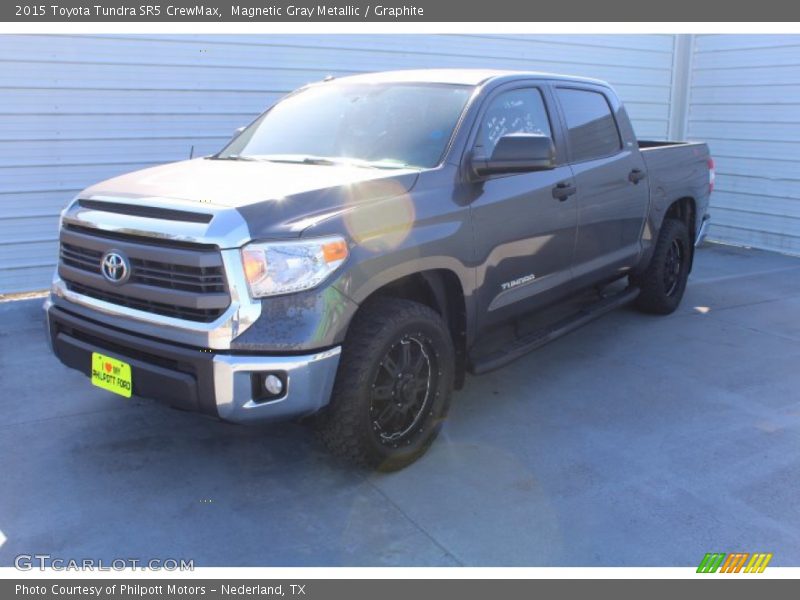 Magnetic Gray Metallic / Graphite 2015 Toyota Tundra SR5 CrewMax