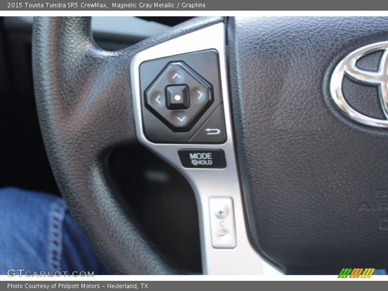 Magnetic Gray Metallic / Graphite 2015 Toyota Tundra SR5 CrewMax