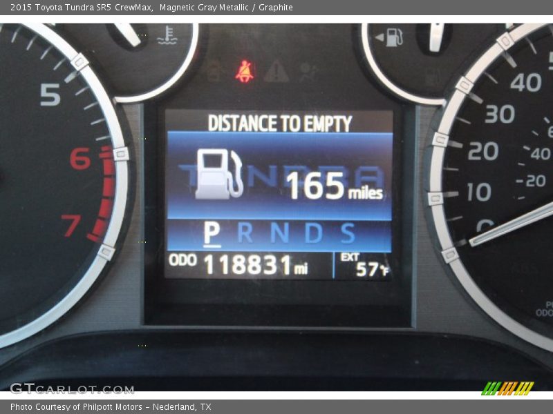 Magnetic Gray Metallic / Graphite 2015 Toyota Tundra SR5 CrewMax