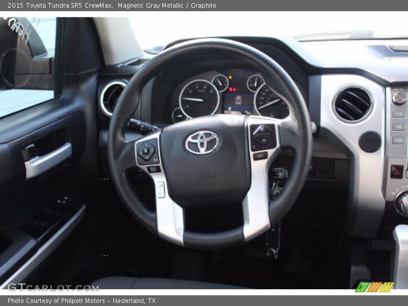Magnetic Gray Metallic / Graphite 2015 Toyota Tundra SR5 CrewMax