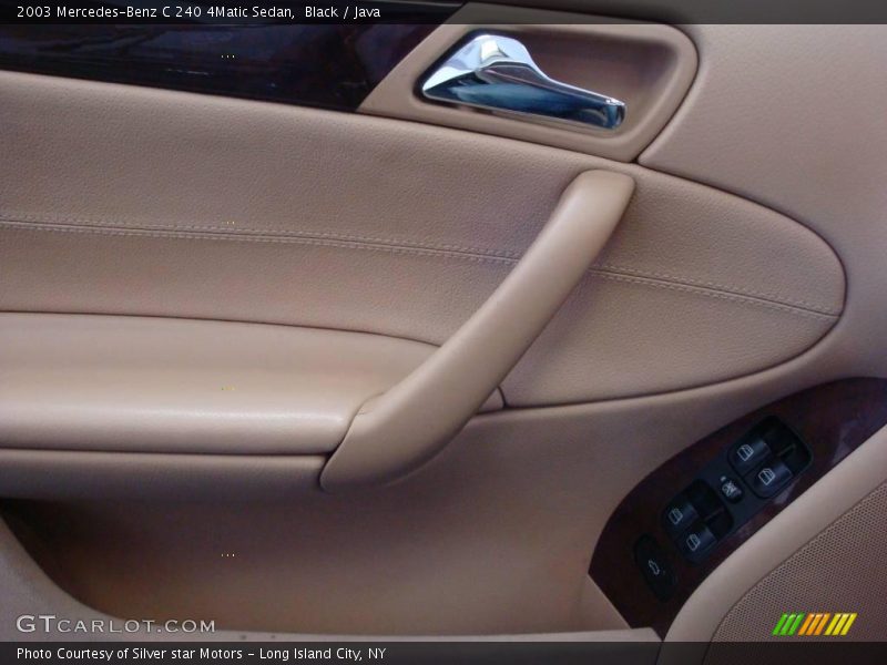 Black / Java 2003 Mercedes-Benz C 240 4Matic Sedan