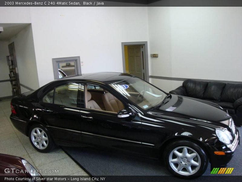Black / Java 2003 Mercedes-Benz C 240 4Matic Sedan