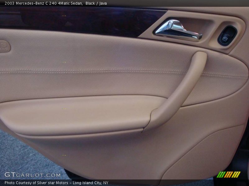 Black / Java 2003 Mercedes-Benz C 240 4Matic Sedan