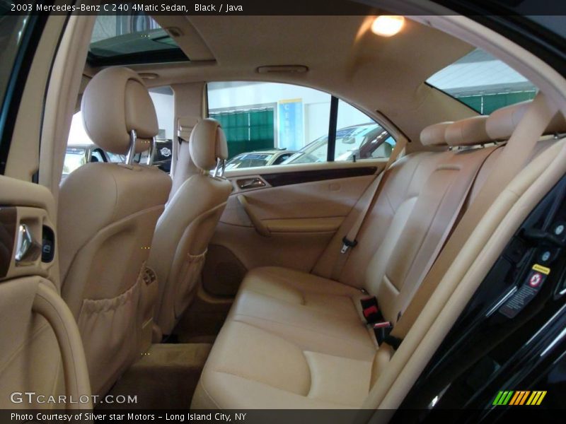 Black / Java 2003 Mercedes-Benz C 240 4Matic Sedan