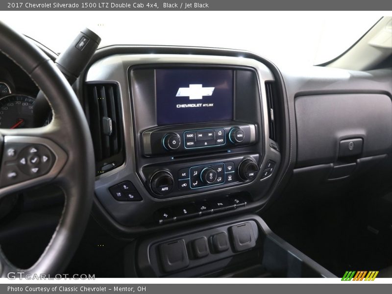 Black / Jet Black 2017 Chevrolet Silverado 1500 LTZ Double Cab 4x4