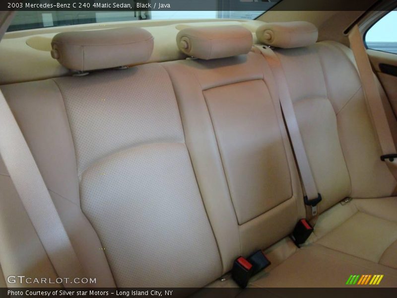 Black / Java 2003 Mercedes-Benz C 240 4Matic Sedan