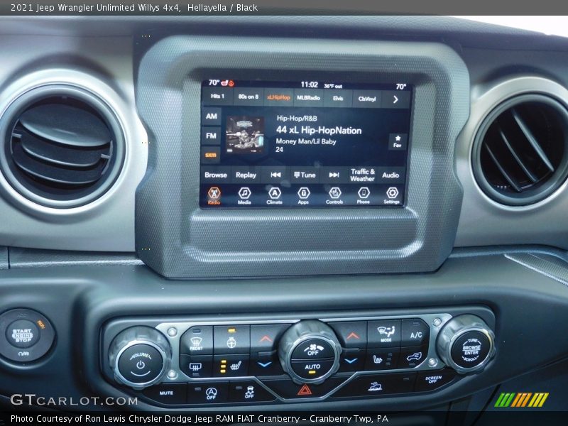 Hellayella / Black 2021 Jeep Wrangler Unlimited Willys 4x4