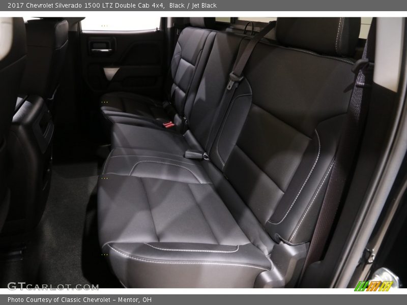 Black / Jet Black 2017 Chevrolet Silverado 1500 LTZ Double Cab 4x4