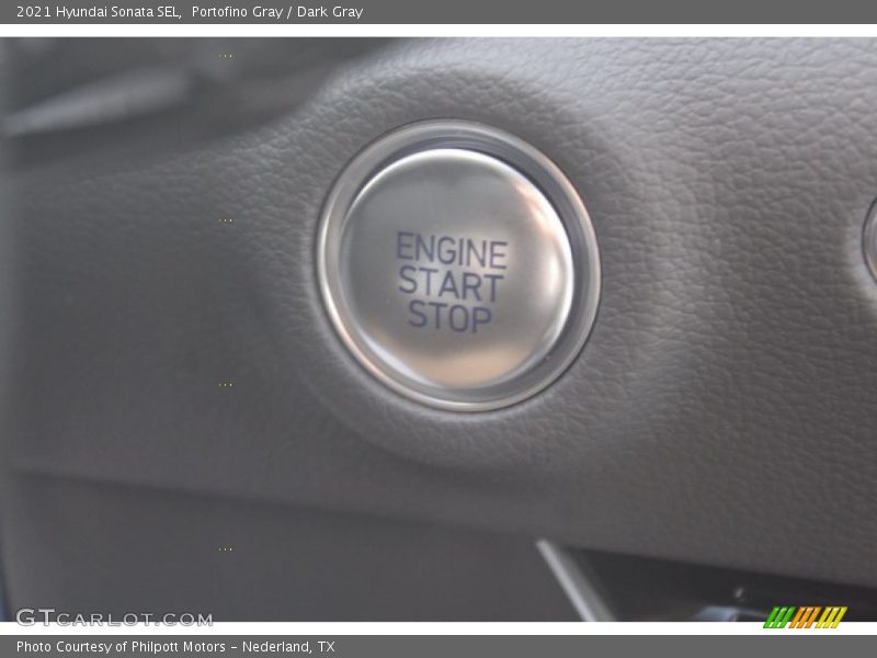 Portofino Gray / Dark Gray 2021 Hyundai Sonata SEL