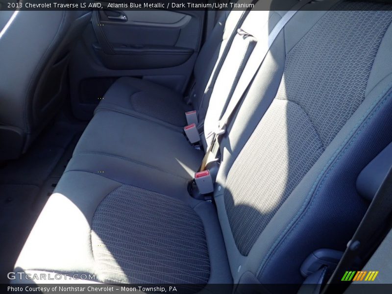 Atlantis Blue Metallic / Dark Titanium/Light Titanium 2013 Chevrolet Traverse LS AWD