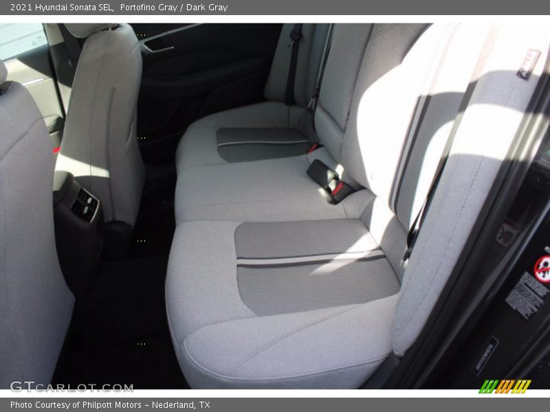 Portofino Gray / Dark Gray 2021 Hyundai Sonata SEL