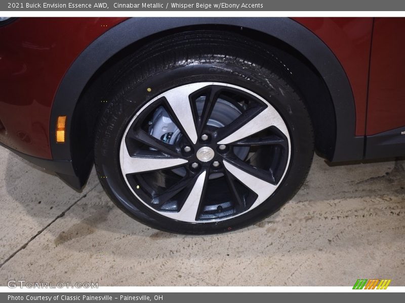 Cinnabar Metallic / Whisper Beige w/Ebony Accents 2021 Buick Envision Essence AWD