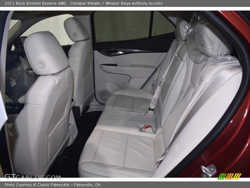 Cinnabar Metallic / Whisper Beige w/Ebony Accents 2021 Buick Envision Essence AWD