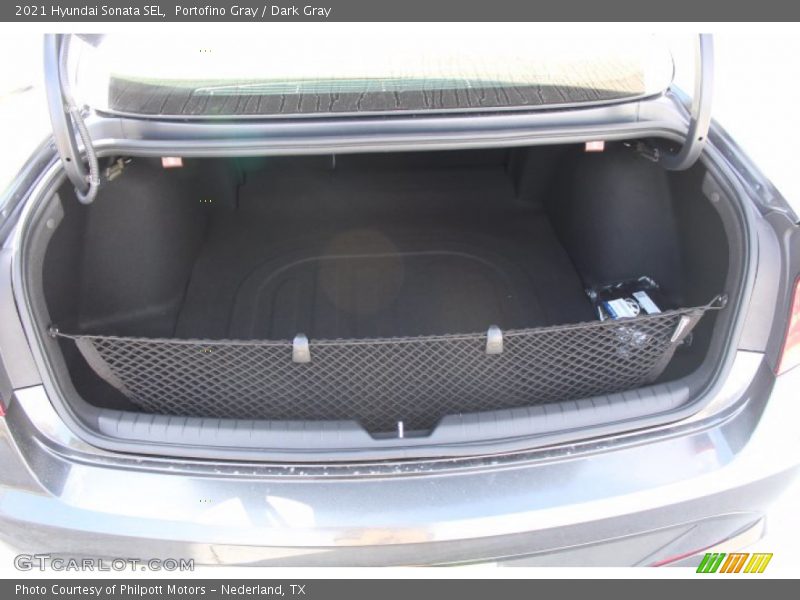 Portofino Gray / Dark Gray 2021 Hyundai Sonata SEL