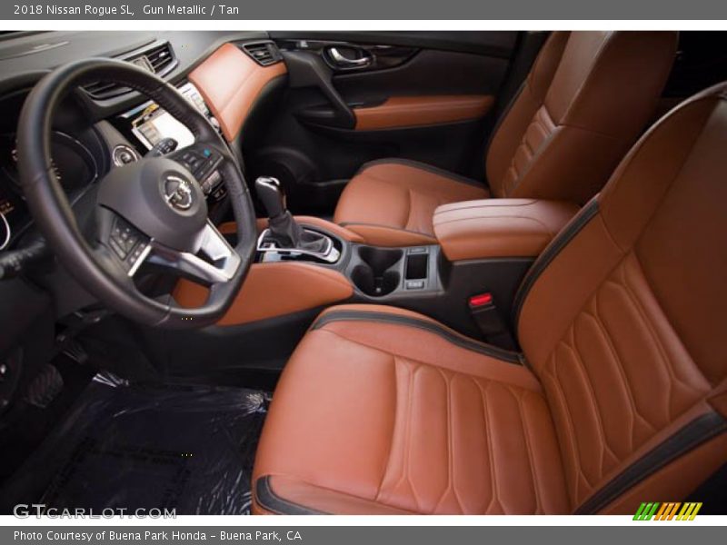Front Seat of 2018 Rogue SL