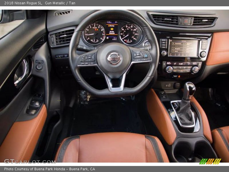 Front Seat of 2018 Rogue SL